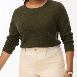 J.Crew Teddy Sweater in Pale Spinach – Size Medium